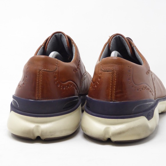 Johnston & Murphy Mens XC4 Tanner Oxford Brown Waterproof 20-4986 11.5M